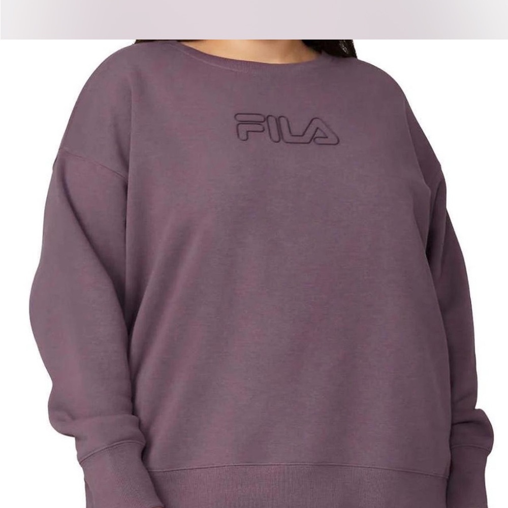 Fila Purple Crewneck Top